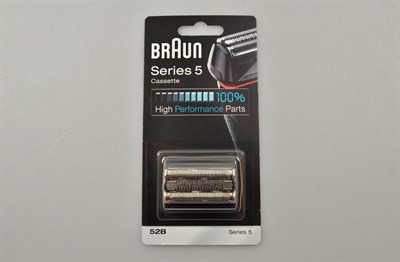 Scheerkop, Braun scheerapparaat & haar trimmer - Zwart (52B)