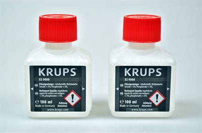 Reinigingsvloeistof, Krups koffiezetapparaat - XS9000 (2 stuks)