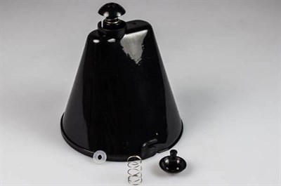 Filterhouder, OBH Nordica koffiezetapparaat - Zwart (met druppelstop)