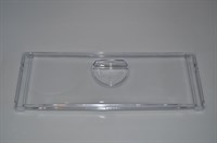 Frontpaneel voor groentelade, Cylinda koelkast & diepvries - 165 mm x 485 mm x 25 mm